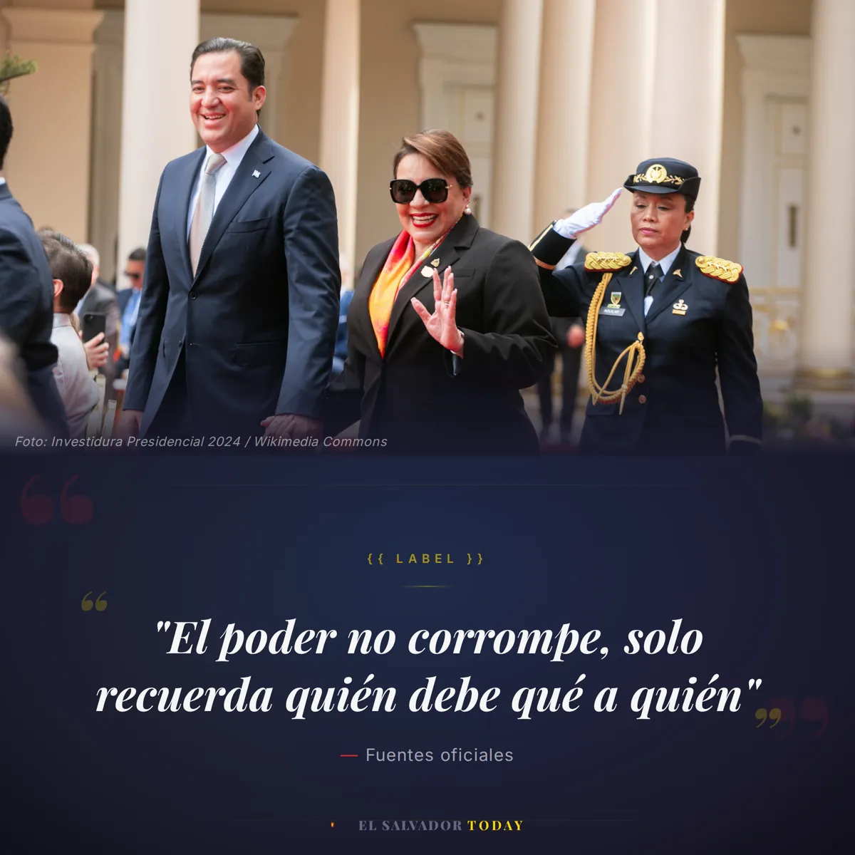 Venganza y orden: el manual de gobierno según el o