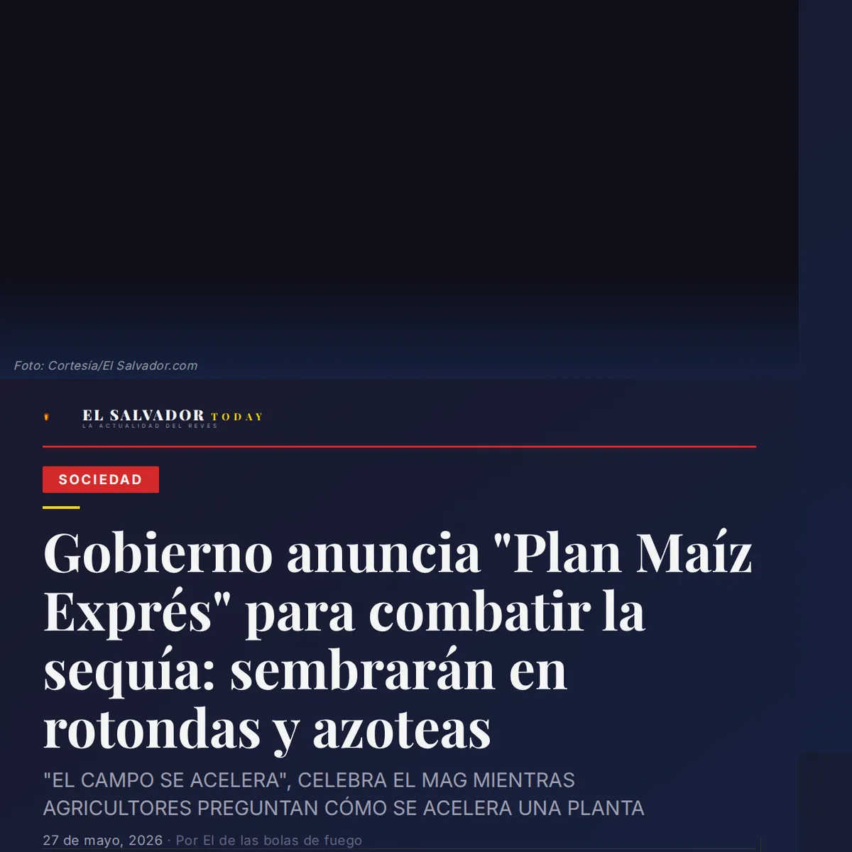 Gobierno anuncia 