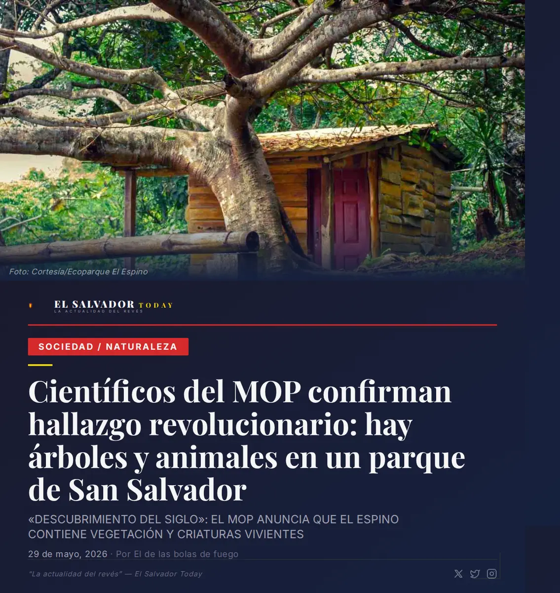 Científicos del MOP confirman descubrimiento en El Espino