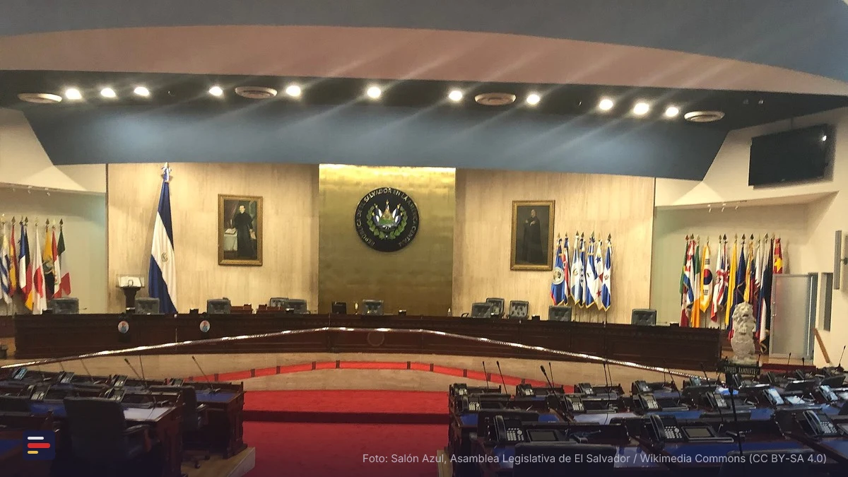 Hemiciclo de la Asamblea Legislativa de El Salvador