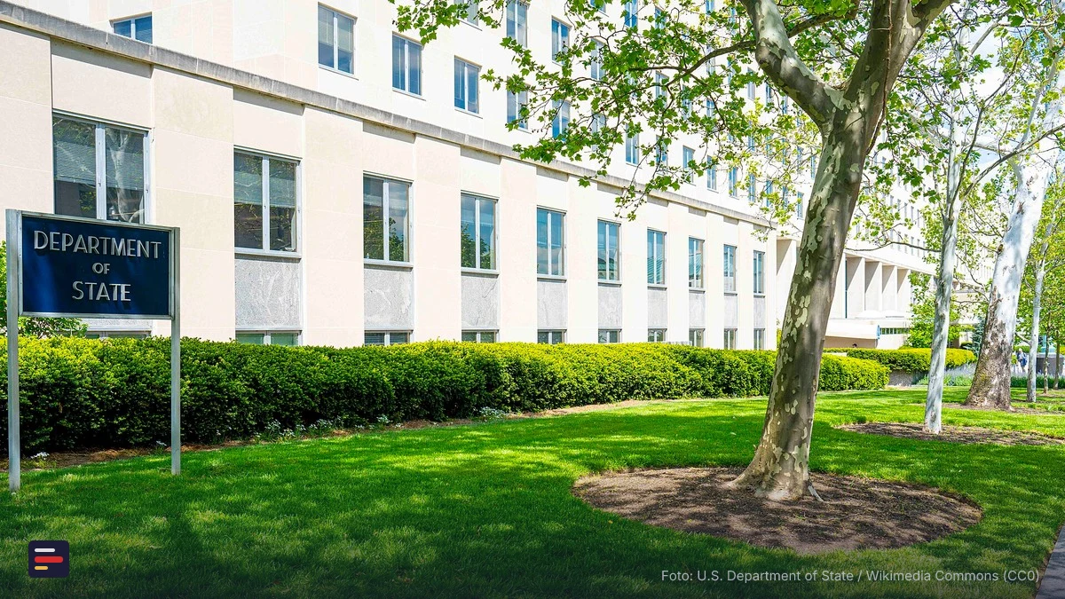 Fachada del edificio del Departamento de Estado de Estados Unidos en Washington